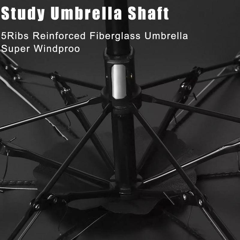 Folding Umbrella, 1 Count Mini Manual Umbrella with Protective Case, Portable Umbrella, Compact Umbrella for Women & Girls