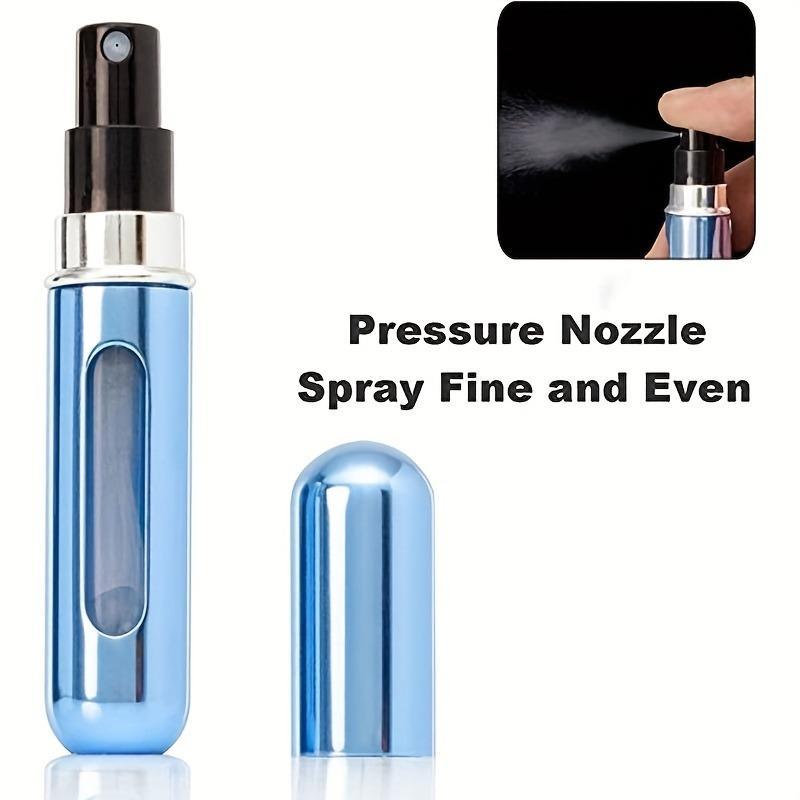 Random Color Perfume Dispenser Bottle, 1 Count Portable Mini Refillable Perfume Atomizer Bottle, Storage Bottle For Travel Outdoor Use