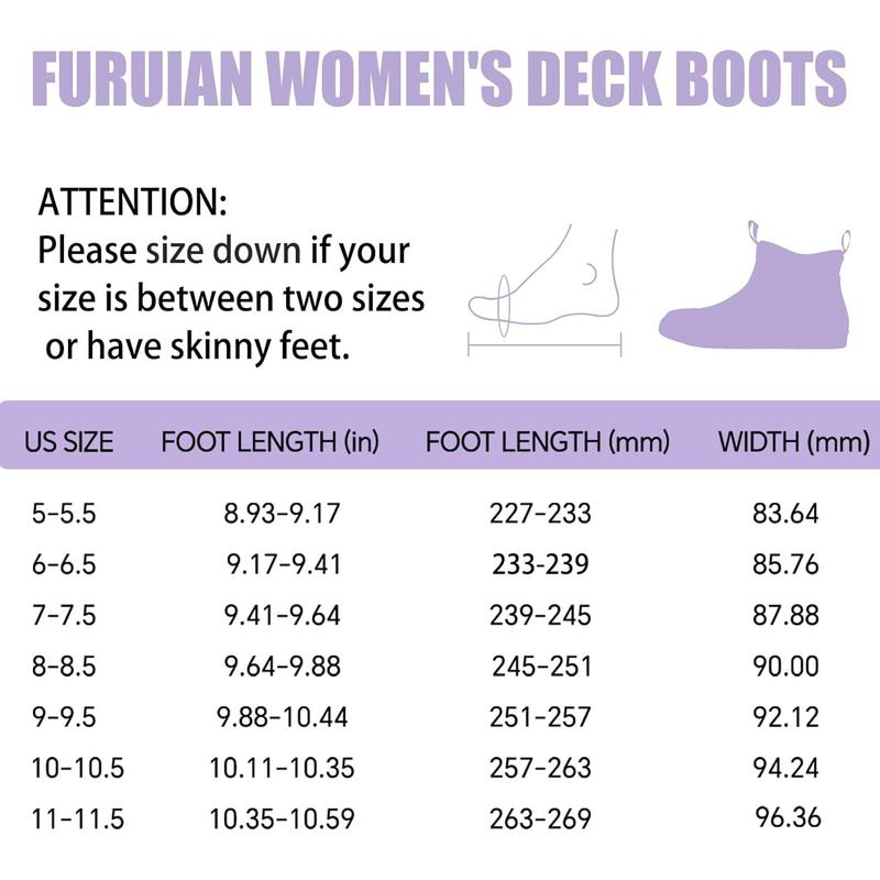 Women's Deck Boots Ankle Rain Boots Fishing Boots Rubber Waterproof Slip-Resistant Outdoor Work Shoes