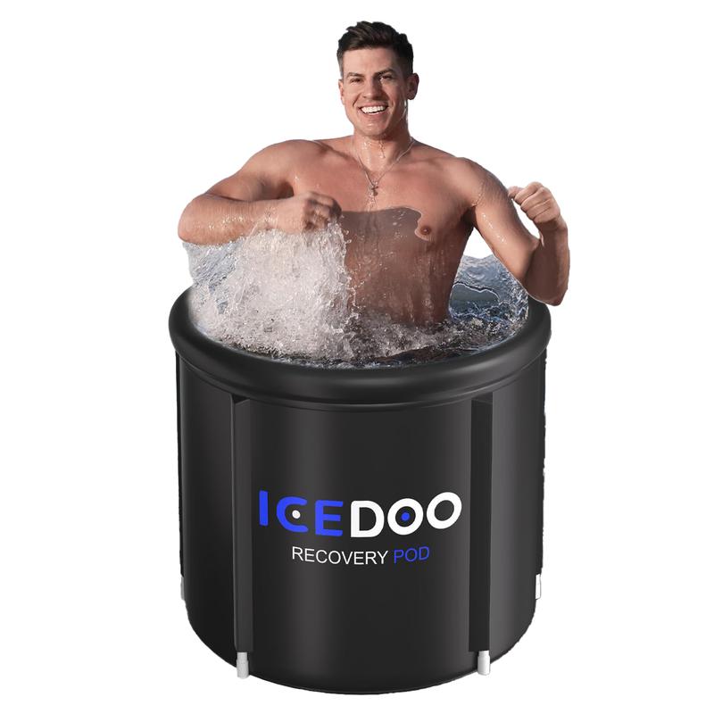 119 Gal Inflatable Ice Bath Tub for Athletes, Portable Cold Plunge for Indoor Outdoor Use, Ideal for Cold Water Therapy & Recovery Training