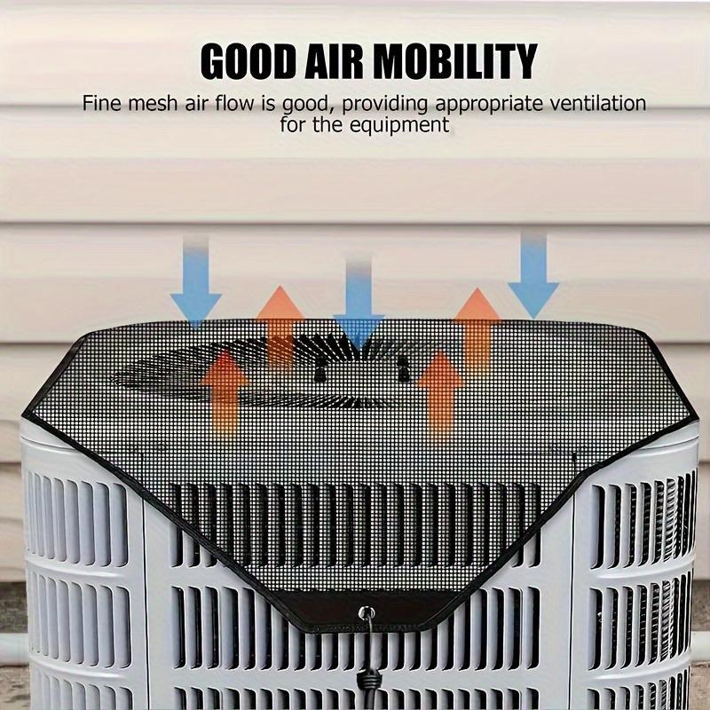 Outdoor Air Conditioner Cover, 1 Count Durable Waterproof Air Conditioner Protector, Household Dustproof Cover for Air Conditioner