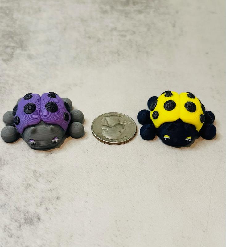 Minis 3D Printed - Fully Articulated - Multicolored Variations - Desk Ornament