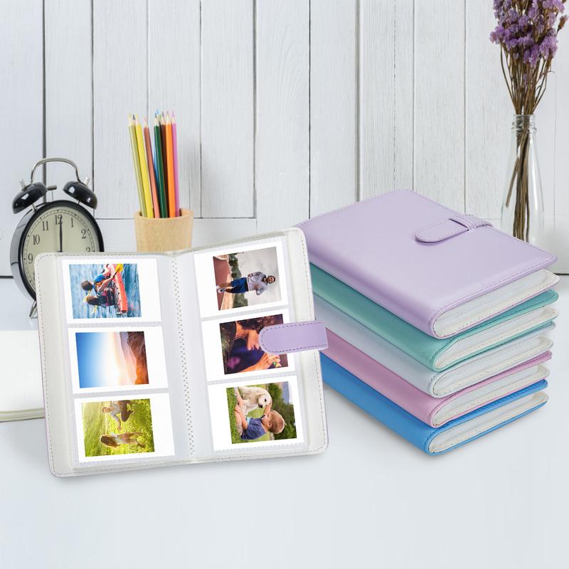 108 Pockets Mini Album Compatible with Fujifilm Instax Mini film, Suitable for Instax Mini 12 11 7+ 9 Evo Link 2, 2x3