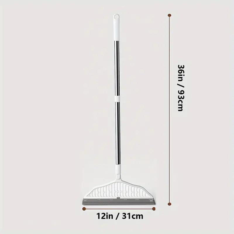 Rotatable Adjustable Cleaning Broom, Multifunctional Magic Silicone Broom, Household Cleaning Tool for Floor Cleaning, 2024 Home Bundles