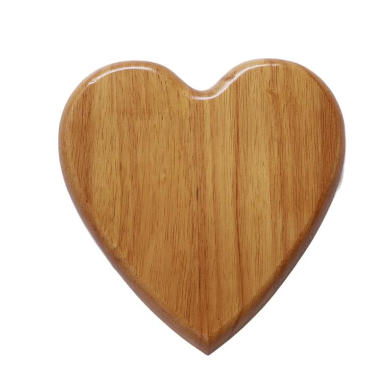 Wooden Heart Shaped Prayer Bowl, Wooden Heart Shaped Prayer Bowl with Cross Engraving, Home Decor for Living Room, Bedroom, Prayer Room