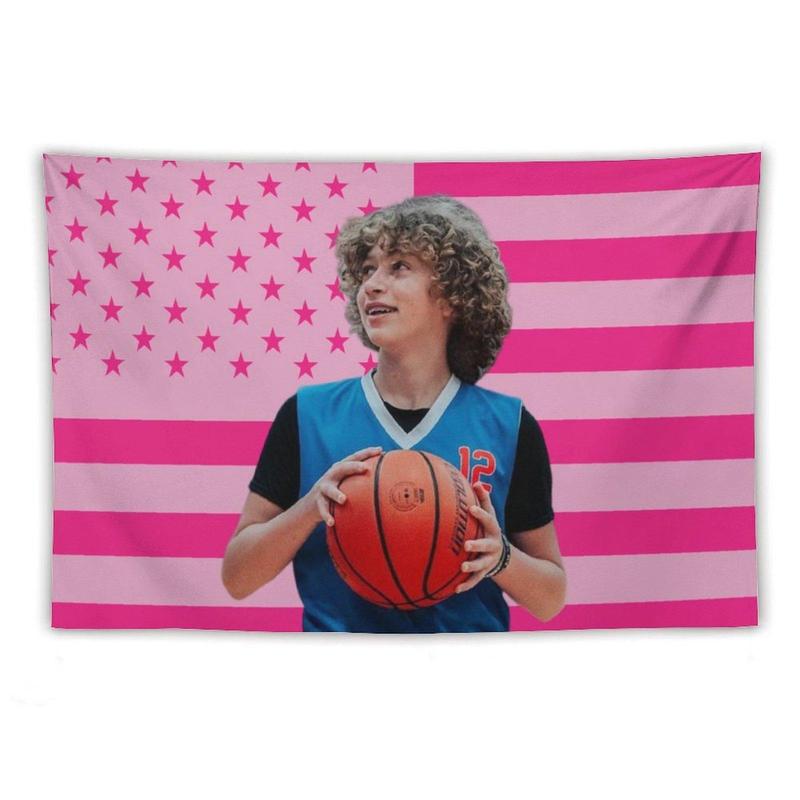 Nelson Celebrity and Decorations Stuff American Pink Flags Wall Funny Tapestry Hanging Neumann Merch for Dorm Bedroom Decorative Aesthetic Tapestries