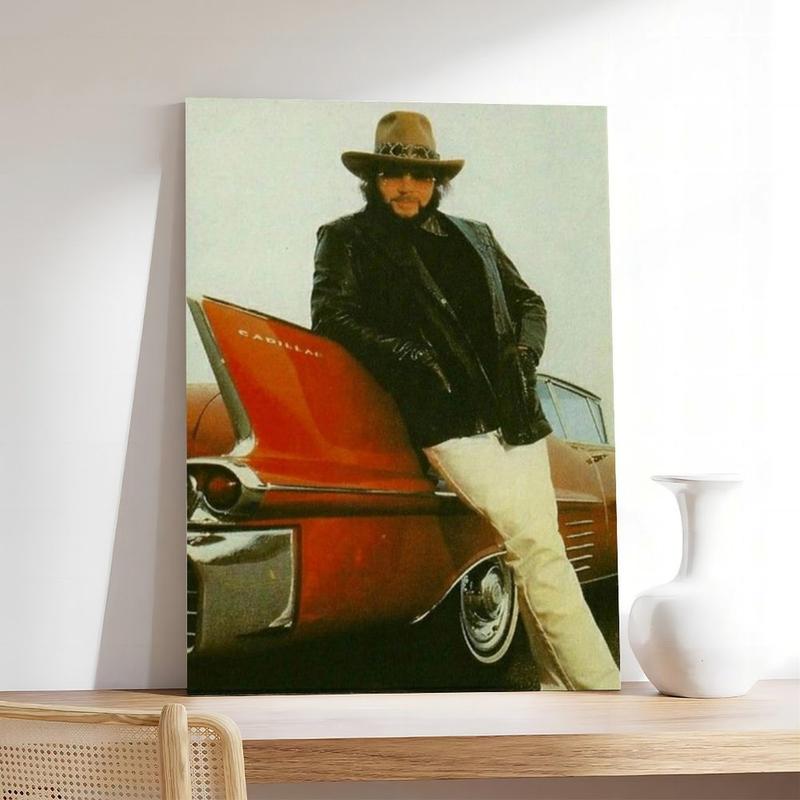 Hank W. JR Art POSTER - Captivating Graphic Pattern for Home Decor - Unframed or Framed Options Available vintage  poster