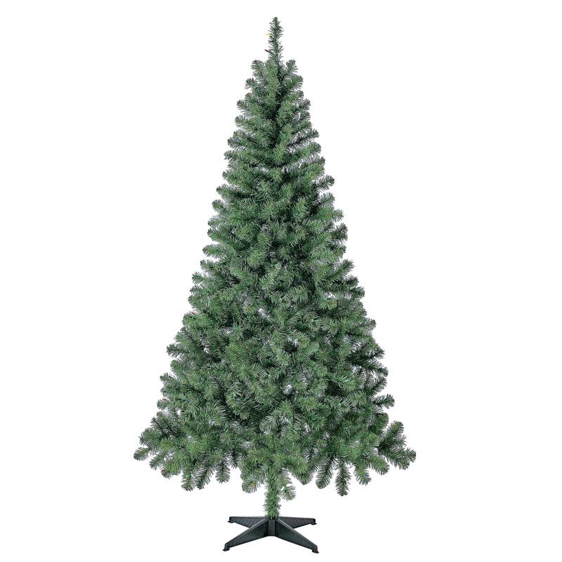 6.5 ft Pre-Lit Madison Pine Artificial Christmas Tree with 250 Color-Changing LED Lights and Stand, by Holiday Time