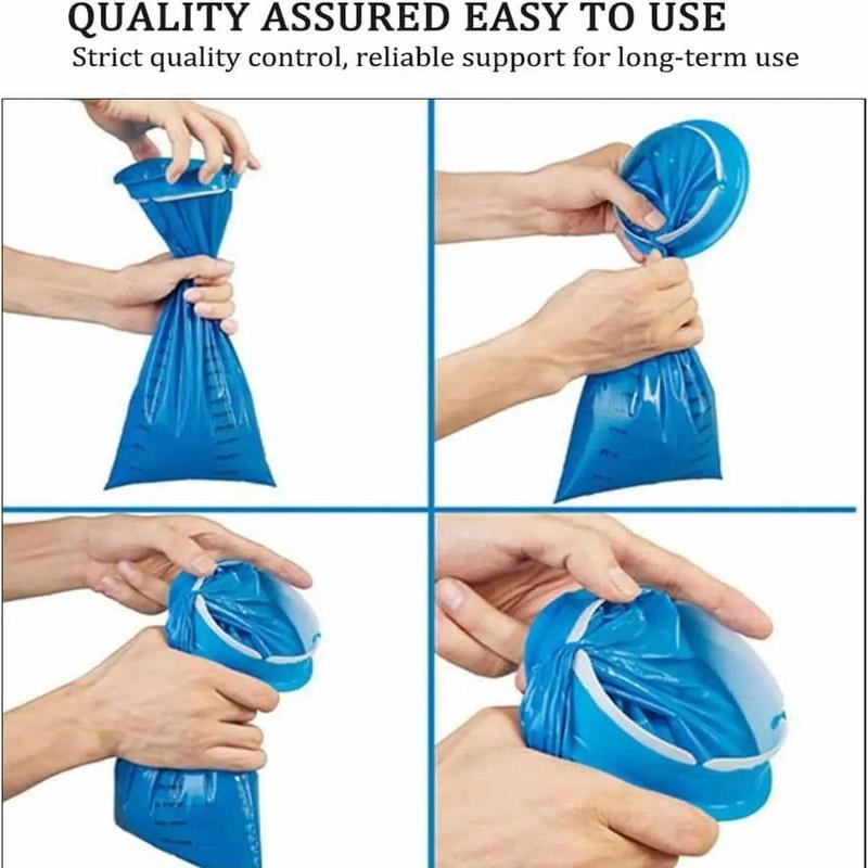 1000ml Portable Vomit Bag (10pcs), Travel Puke Bag, Portable Emesis Bag for Outdoor Travel, Driving & Camping