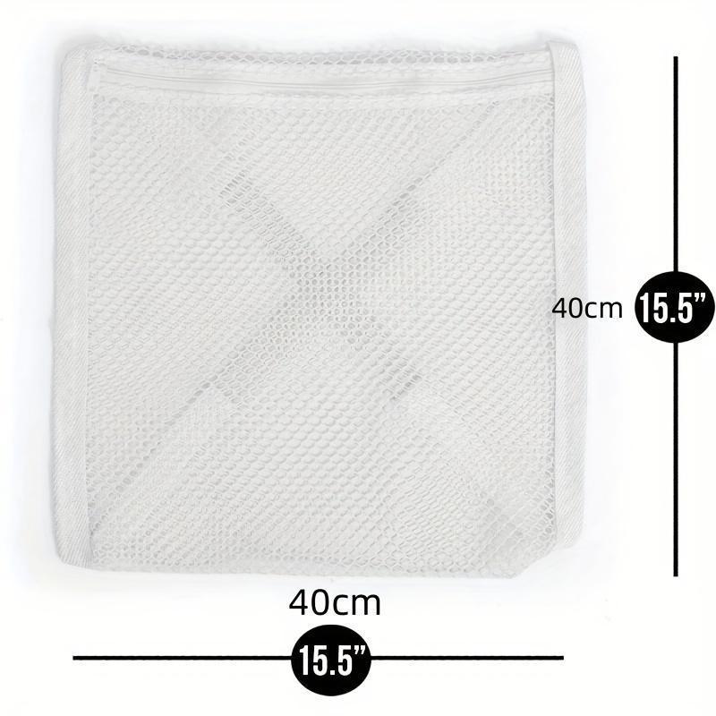 Mesh Laundry Bag, 4 Counts set Mesh Washing Bag for Sneakers, Shoes Washing Bag, Laundry Tools & Accessories for Home Use