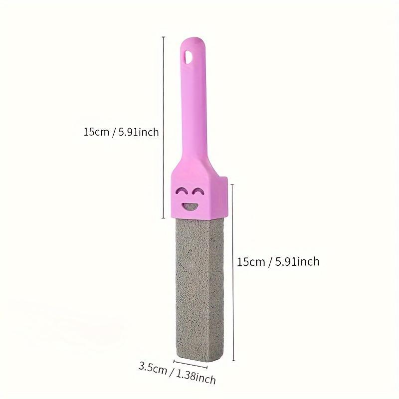 Toilet Bowl Cleaning Stick, 1 Count Pumice Stone Stick with Handle, Hard Water Removal Tool, Cleaning Tool for Toilet, Tile