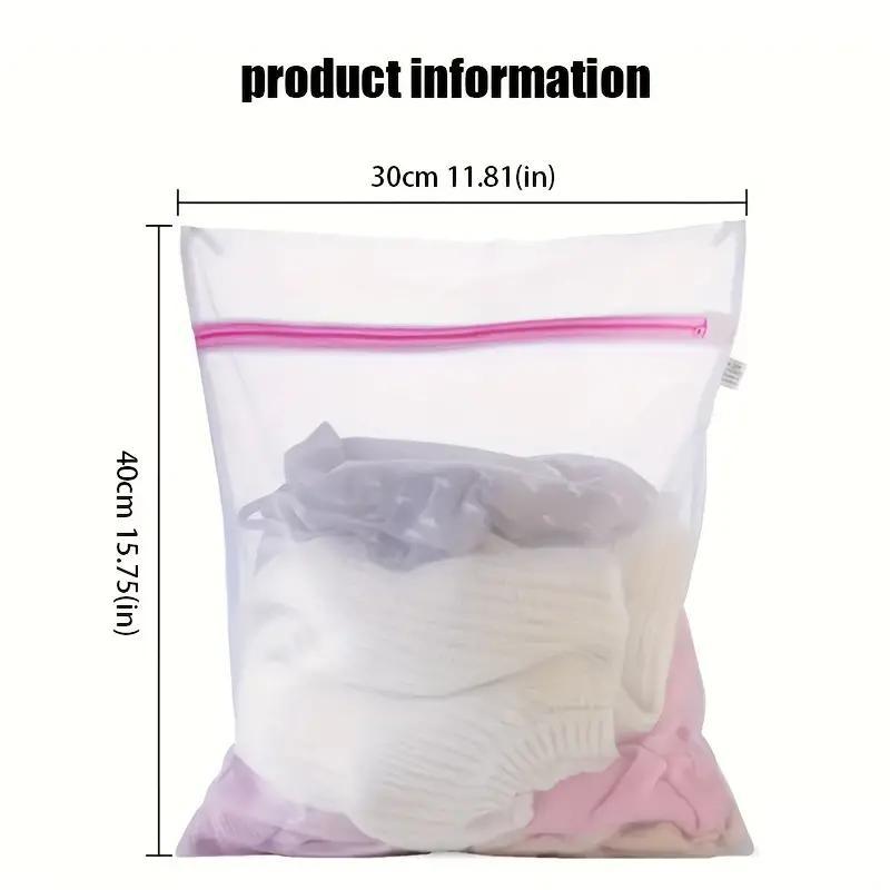 Laundry Bag Set, 12pcs Thick Mesh Washing Bag, Suitable for Washing Clothes, Shirts, Bras, Socks, Stockings, Underwear