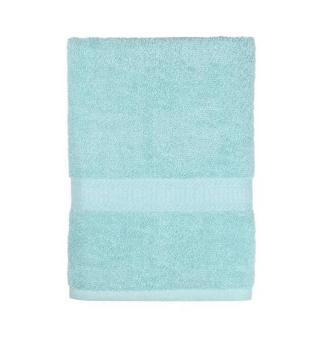 stays Solid Bath Towel, Clearly Aqua bathroom towels