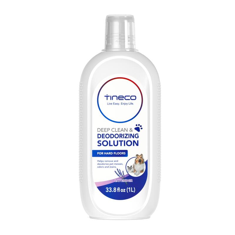 TINECO FLOOR ONE S5 S3 IFLOOR3 IFLOOR2 IFLOOR SERIES MULTI-SURFACE CLEANING SOLUTION: Lavender scent 33.8 FL OZ (1L) Household steammop steamercleaning Cleaner Scented Perfume