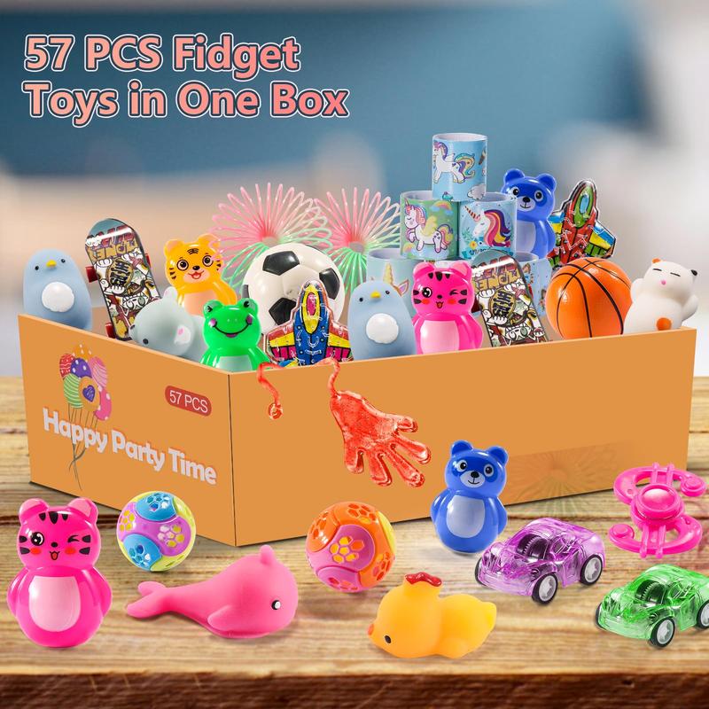 Claw Machine Prizes Toys Refill for Kids, Mini Small Toy Bulk Party Favors Birthday Goodie Bags Stuffers, Pinata Filler Classroom Treasure Chest Toys Prize for Boys Girls Age Christmas Gifts