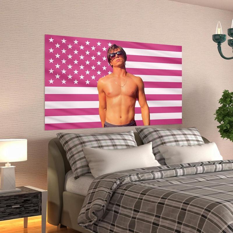 Nicholas Chavez Flag Tapestry Poster Wall Hanging Banner Art Aesthetic Poster for Dorm Bedroom Living Room Office Party Decor 60