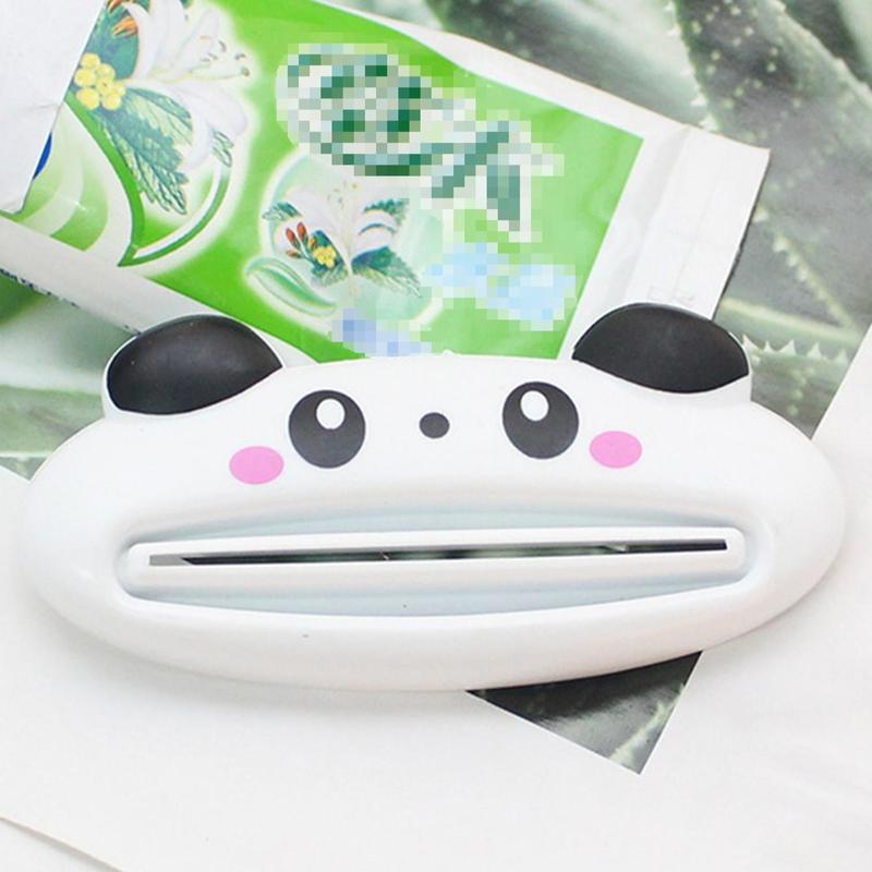 Random Color Cartoon Animal Design Toothpaste Squeezer, 2 Counts Cute Waterproof Toothpaste Squeezer, Toothpaste Dispenser for Bathroom