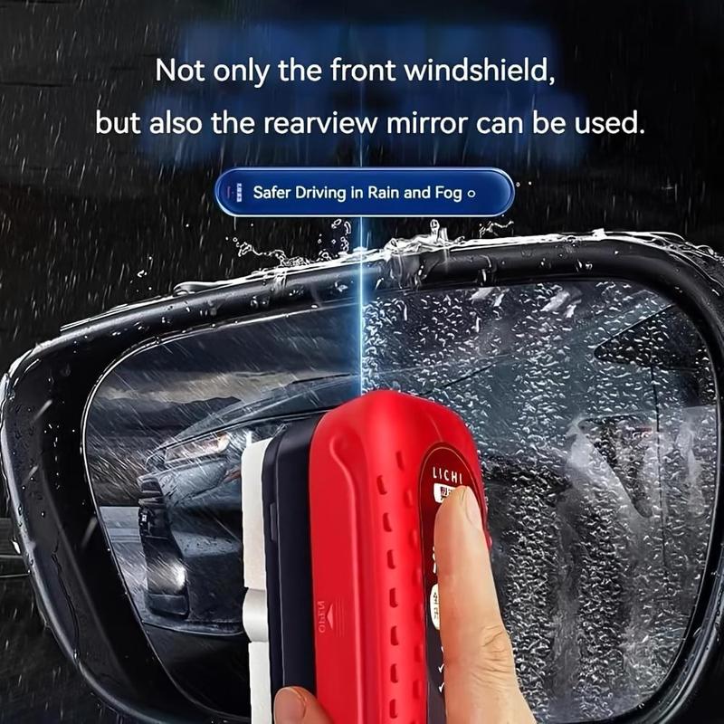 Car Oil Film Cleaning Brush, Multifunctional Car Glass Oil Film Removal Brush, Rainy Day Anti-fog Cleaning Glass Brush, Suitable for All Cars