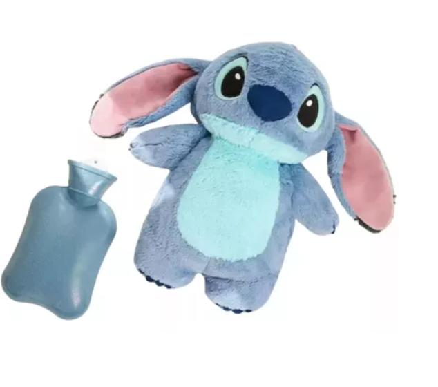 Cuddly plush fill with warm water for period。Anime S-t-i-t-c Plush with a Bottle for hot Water Filling