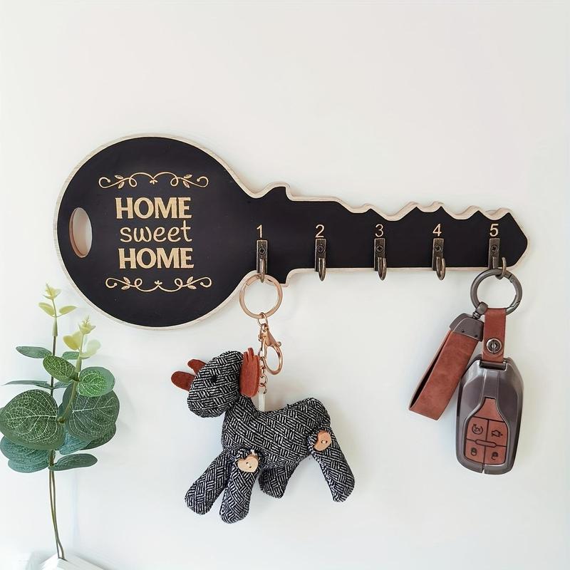 Wall Mounted Key Holder, 1 Count Vintage Key Hook, Home Decor Key Holder, Key Storage Hook, Home Organizer for Entryway, Kitchen, Bathroom, Bedroom