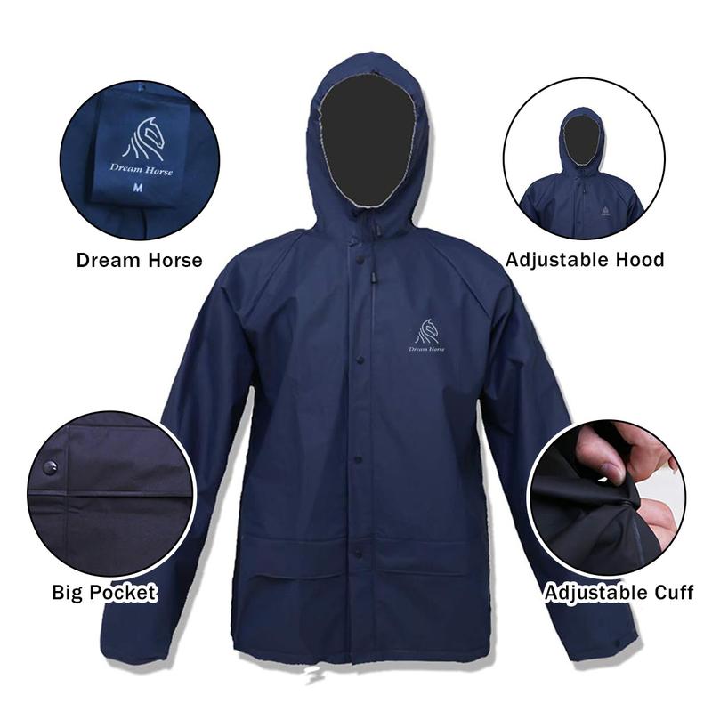 Men's Rain Suit, Waterproof, Breathable, Dependable Wet Weather Protection