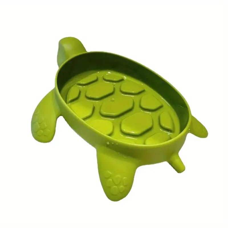 Cute Turtle Design Soap Dish, Creative Soap Storage Box, Soap Bar Holder for Bathroom Washroom