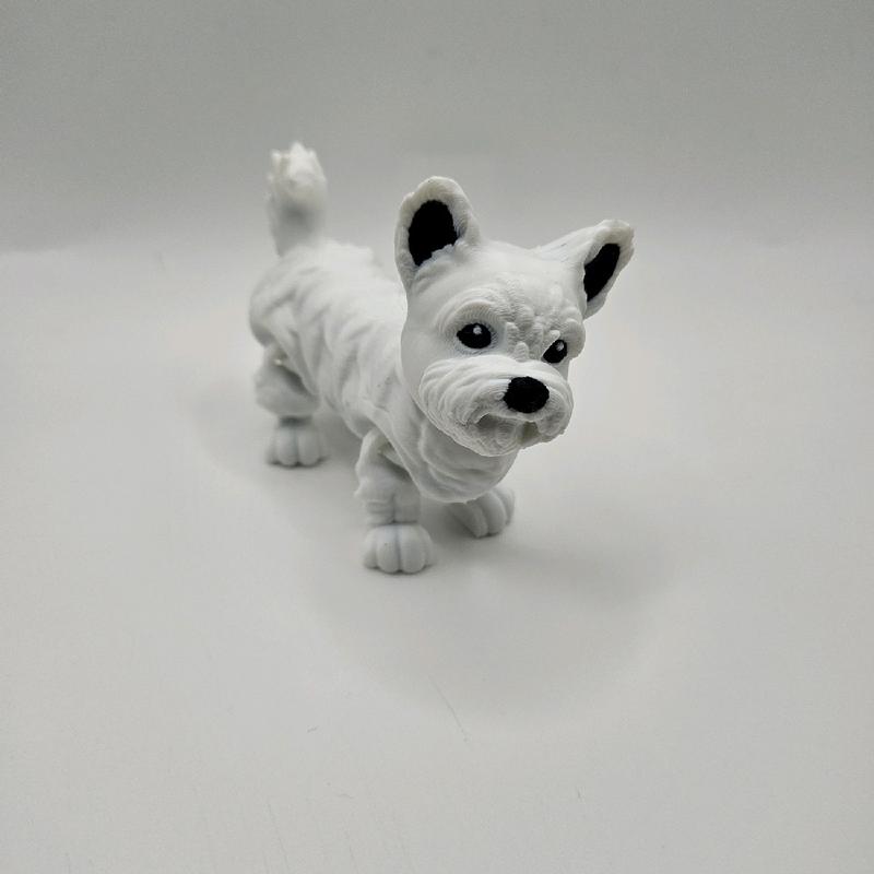 3D Printed Dog Figurines - Perfect for Home Decor and Gift Giving