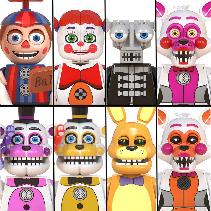 FNAF Custom Figures Decoration, Birthday Gift, Cake Toppers