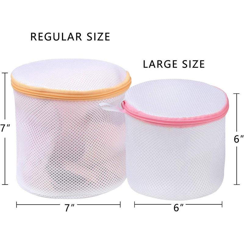 Laundry Bag Mesh Bra Wash Bag for Intimates Lingerie and Delicates with Premium Zipper Accessories