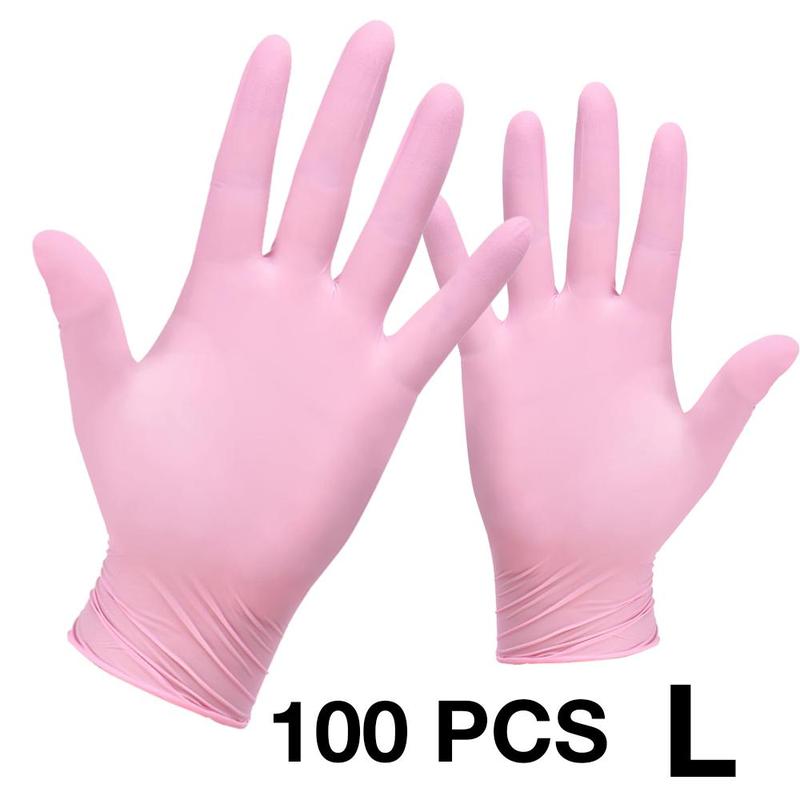 Disposable Durable Gloves, 100pcs Waterproof & Anti-slip Cleaning Gloves, Household Cleaning Supplies For Grooming & Cooking