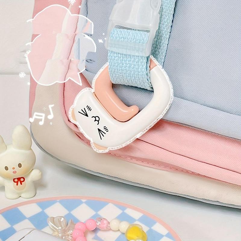 Cute Cat Design Handbag Hanger, Portable Adjustable Desk Handbag Holder, Home Storage Organizer for Living Room Bedroom Bathroom