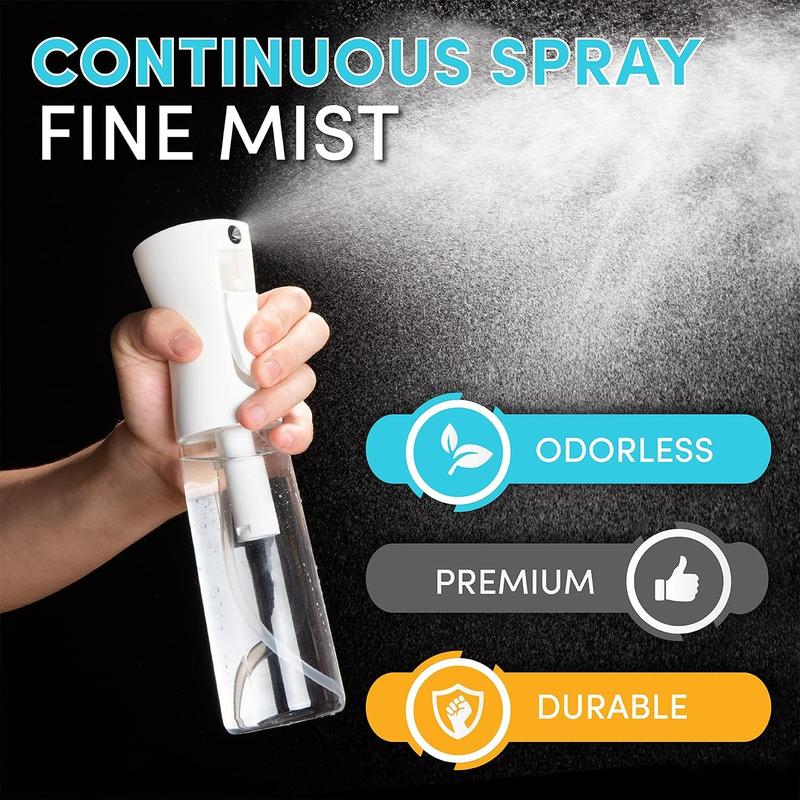 200ml Multi-Purpose Spray-Handheld Sprayer Bottle,Ultra fine Continuous Water Mister Bottle,suitable for salo Organiser Canister Rectangle