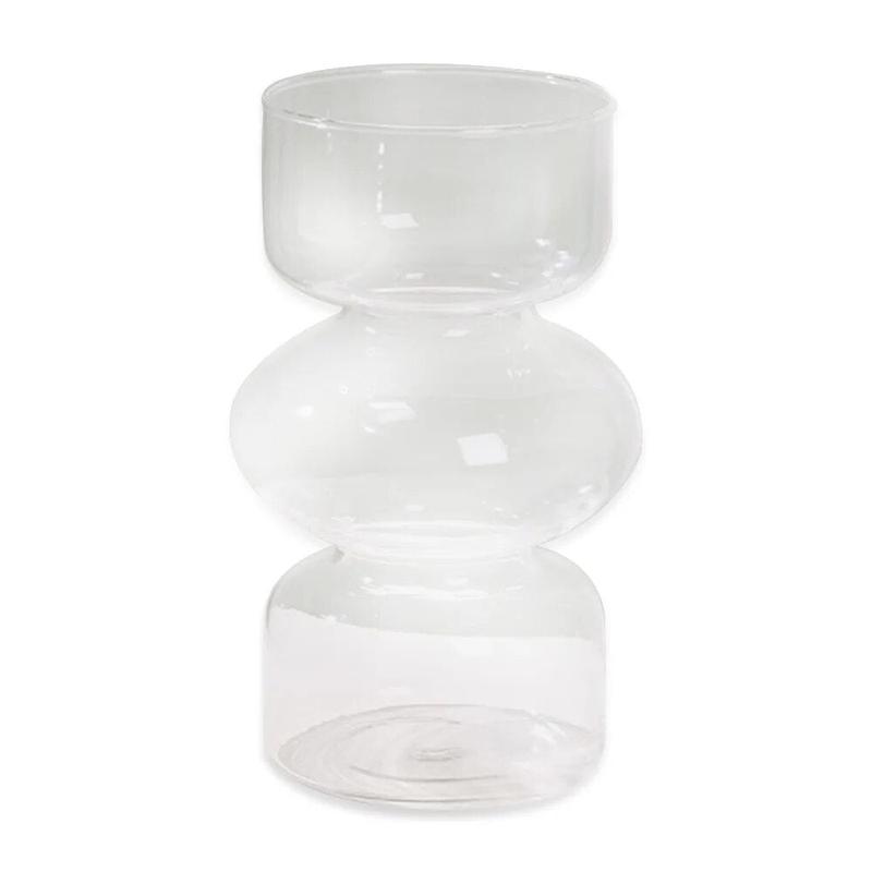 Glass Vase Flower Pot