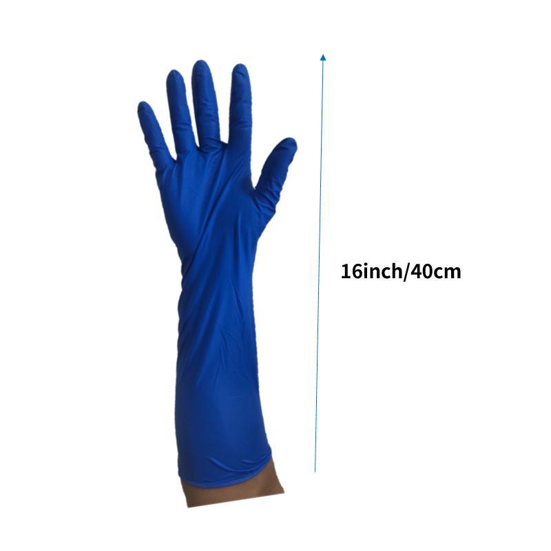 Disposable Cleaning Gloves, 10pcs Non-slip Waterproof Gloves, Durable Soft Gloves for Home Care, Cleaning, Hairdressing, Electronics Industry