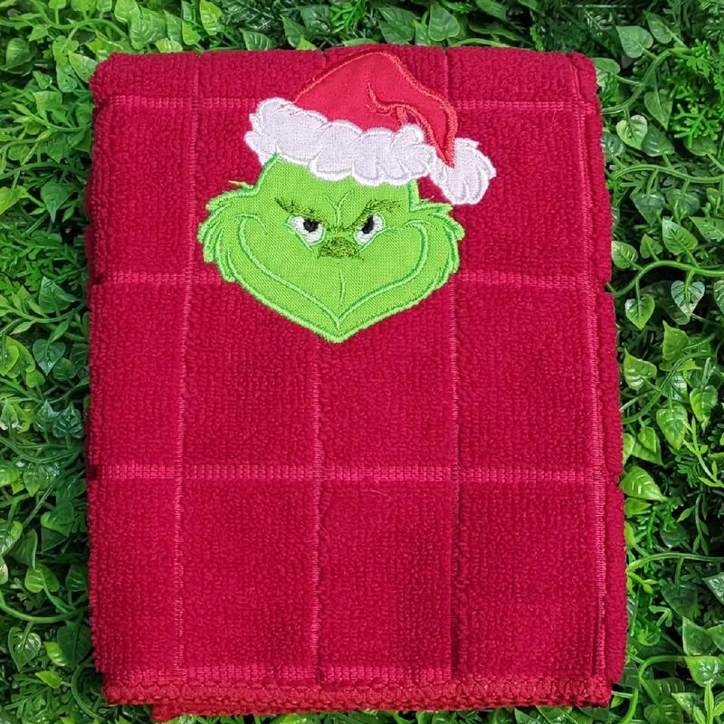 Grinch Christmas Towel