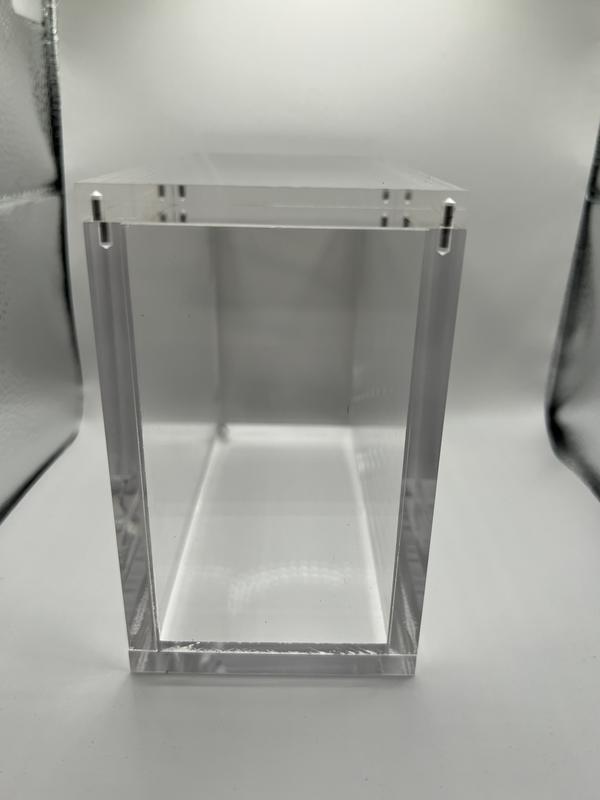 Casemon Acrylic Display Case One Piece OP-1 WHITE Bottom   OP 3-7 Booster Box Organiser