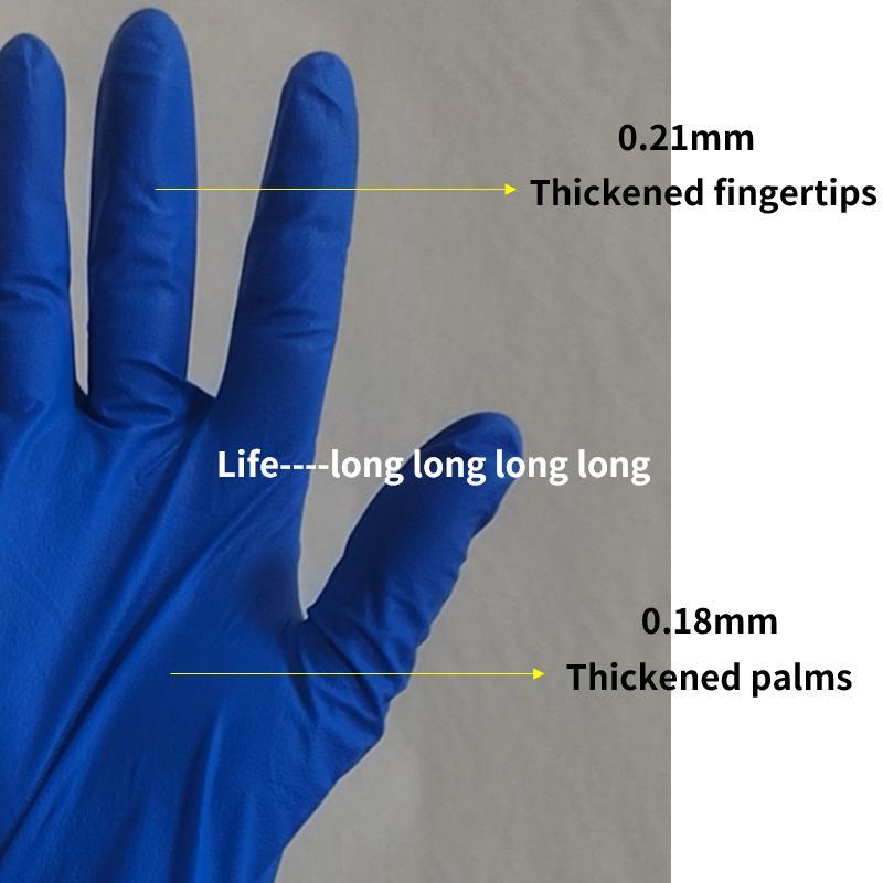 Disposable Cleaning Gloves, 10pcs Non-slip Waterproof Gloves, Durable Soft Gloves for Home Care, Cleaning, Hairdressing, Electronics Industry