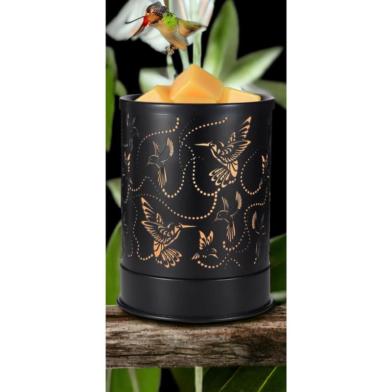 Color changing Hummingbird Flock Wax Warmer + 2 Wax Tins