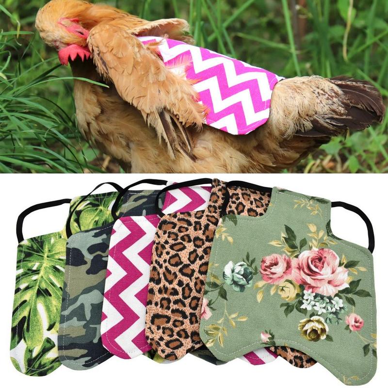 Waterproof Protection Feather Protector Back Jacket Hen Protective Apron Chicken Saddle