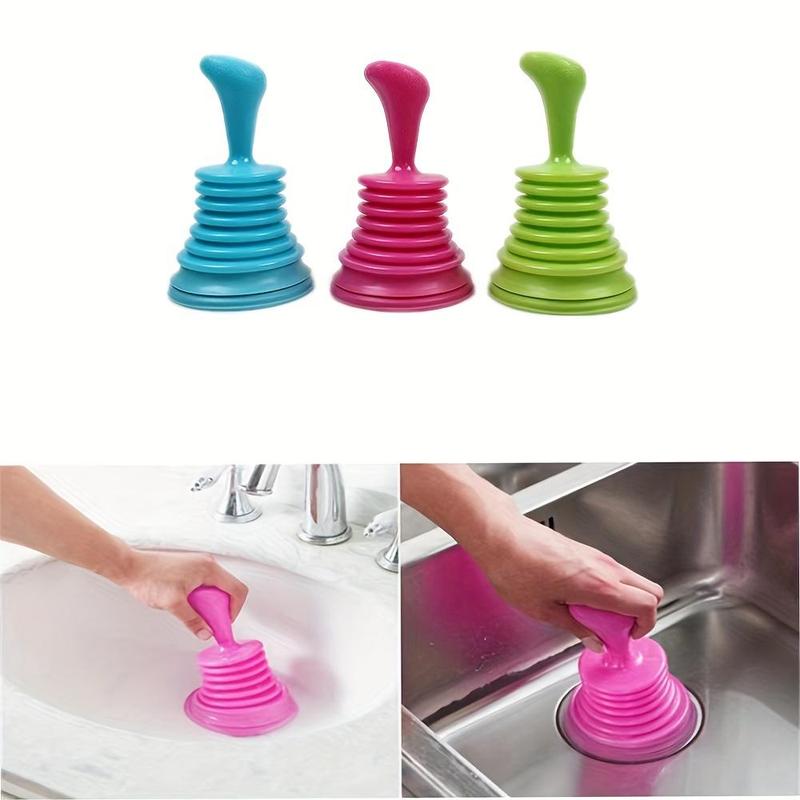 Random Color Kitchen Sink Sewer Dredge Tool, 1 Count Toilet Clog Remover, Sink Drain Cleaner For Home