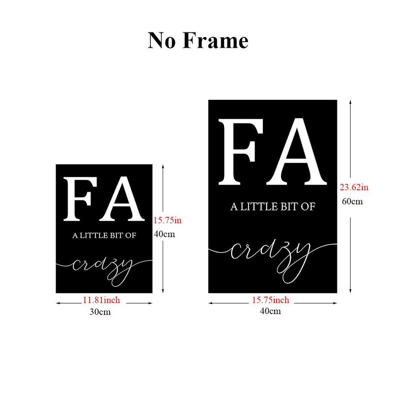 Family Letter Pattern Canvas Wall Art without Frame, 3pcs set Frameless Wall Art Painting, Wall Decor for Home Living Room Bedroom Office