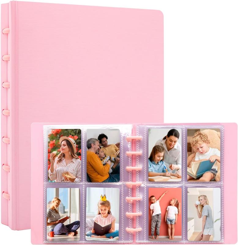 A5 Kpop Photocard Binder with 20 count Inner Pages, Kpop Photocard Holder Book, 2x3