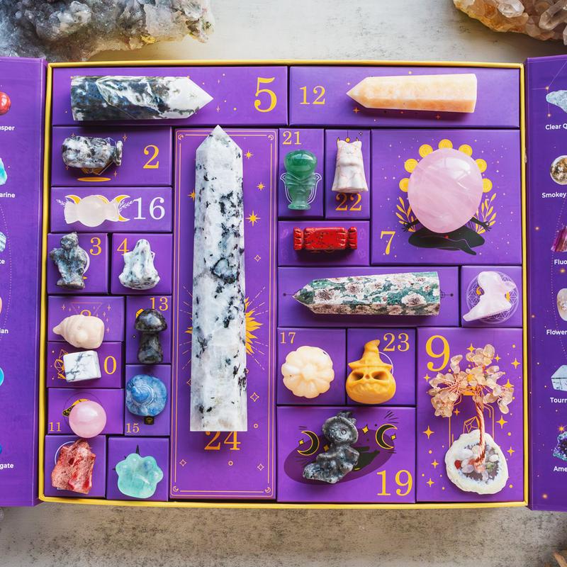 Crystal Halloween Countdown Gift Box