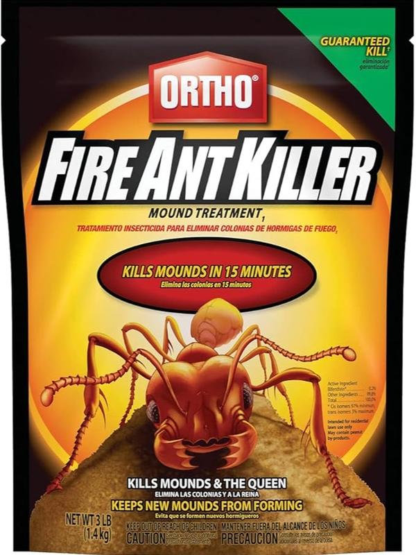 Fire Ant Killer Mound Treatment1, Kills Mounds and the Queen, Use on Lawns, Ornamentals and Flower Gardens, 3 lbs.