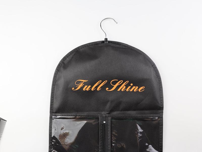 Full Shine Long Hair Extension Storage Bag With Hair Extension Hanger Dust-Proof Hangable FD28491274