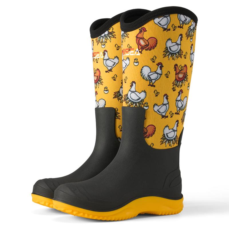 Women's Versatile Neoprene Rain Boots