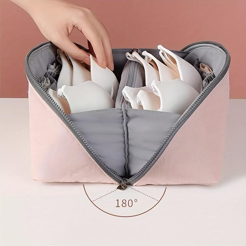 Underwear Storage Bag, 1 Count Portable Underwear Storage Bag, Travel Organizer for Bra & Socks & Panties, Home Organizer for Bedroom & Travel