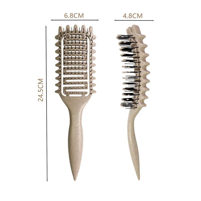 Curl Defining Brush,2024 Curly Hair Brush,Vented Hair Brush for Detangling, Shaping and Defining Curls For Women and Men Less Pulling