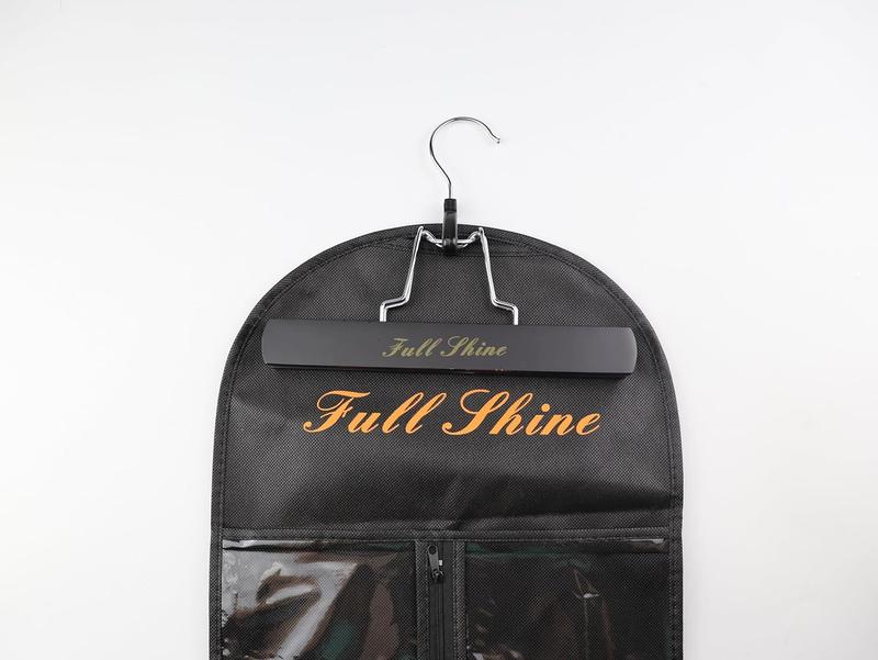 Full Shine Long Hair Extension Storage Bag With Hair Extension Hanger Dust-Proof Hangable FD28491274