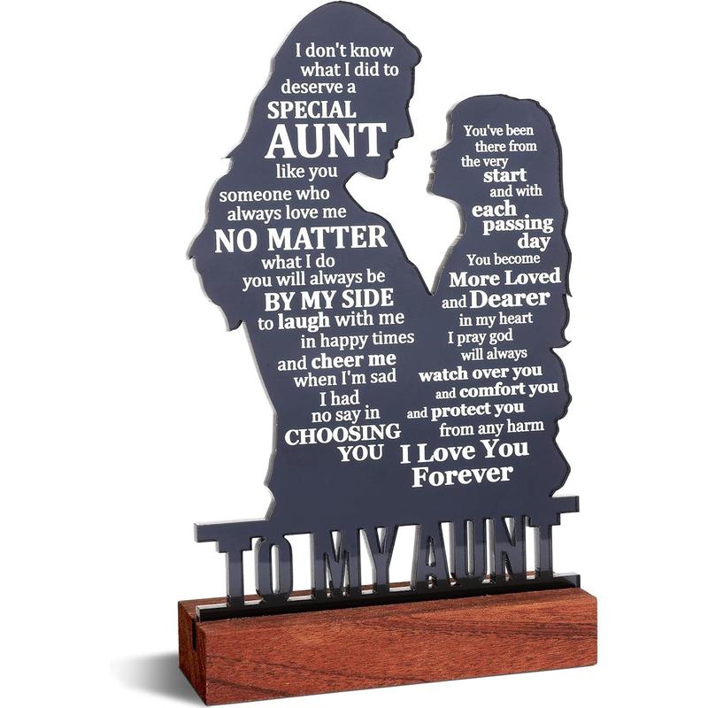 Christmas Aunt Gifts, Valentines Day Gift for Aunt, Aunt Gifts from Niece, Aunt Birthday Gifts, Best Aunt Ever Gifts, Auntie Gift Ideas, Aunt